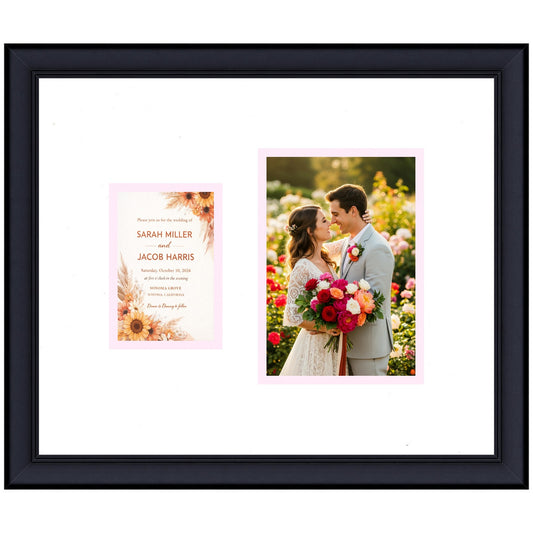 PosterPalooza Invitation and Photo Combo Collage Frame (Style 1)