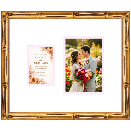 PosterPalooza Invitation and Photo Combo Collage Frame (Style 2)