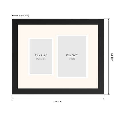 Invitation and RSVP Frame (Style 1)