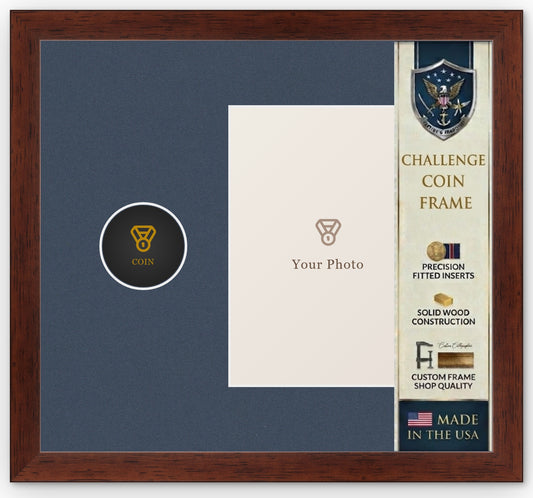 Challenge Coin Holder Frame (Style 9)