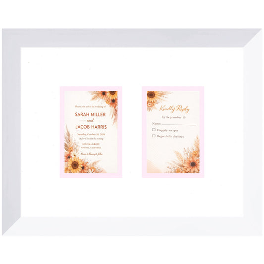 Invitation and RSVP Frame (Style 4)