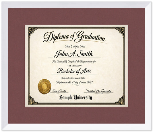 Diploma Display Military Frame (Style 9)