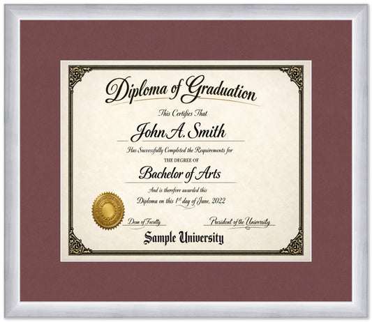 Diploma Display Military Frame (Style 10)