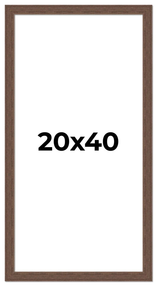 Barnwood Brown distressed wood picture frame
