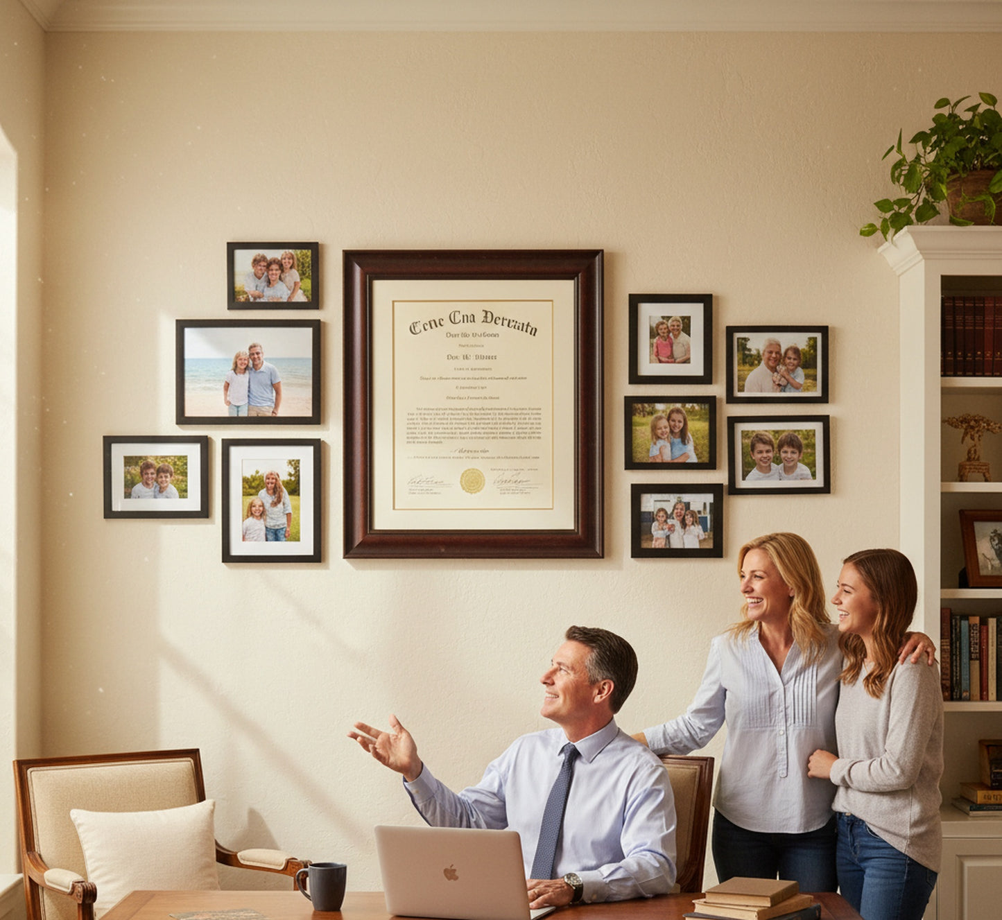 Diploma Display Military Frame (Style 2)