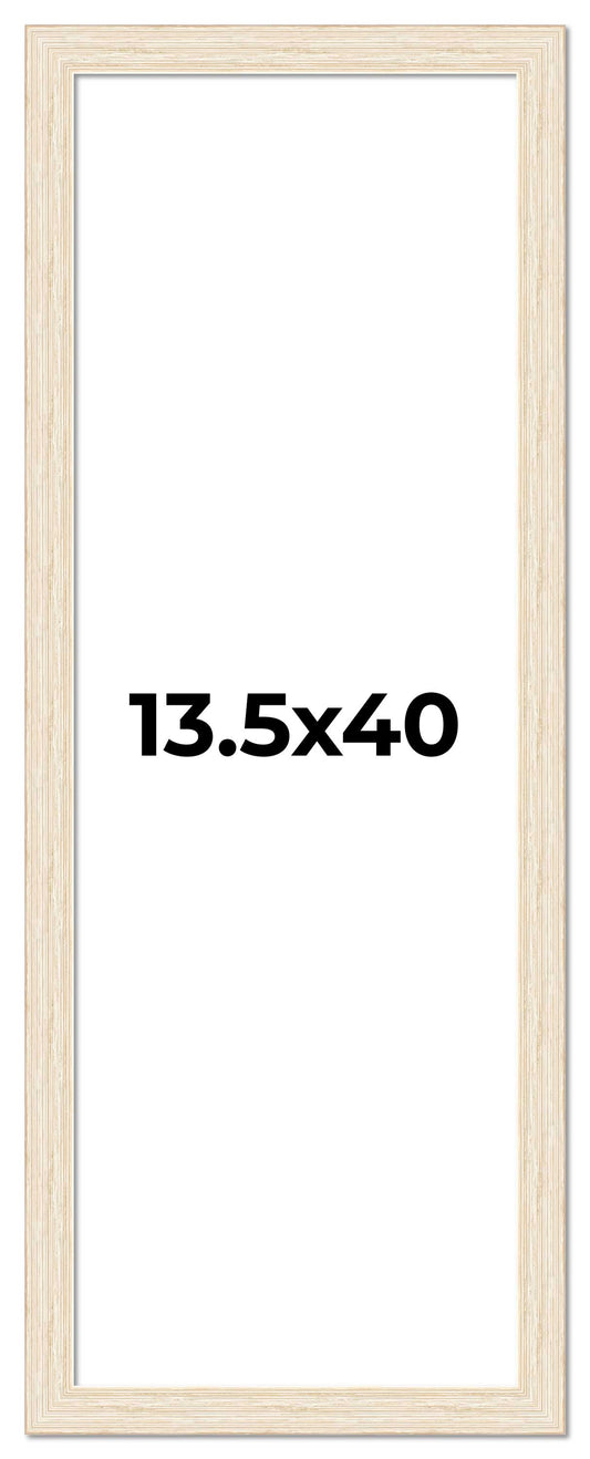 Distressed/Aged White Washed Movie Poster Frame (Style 2)