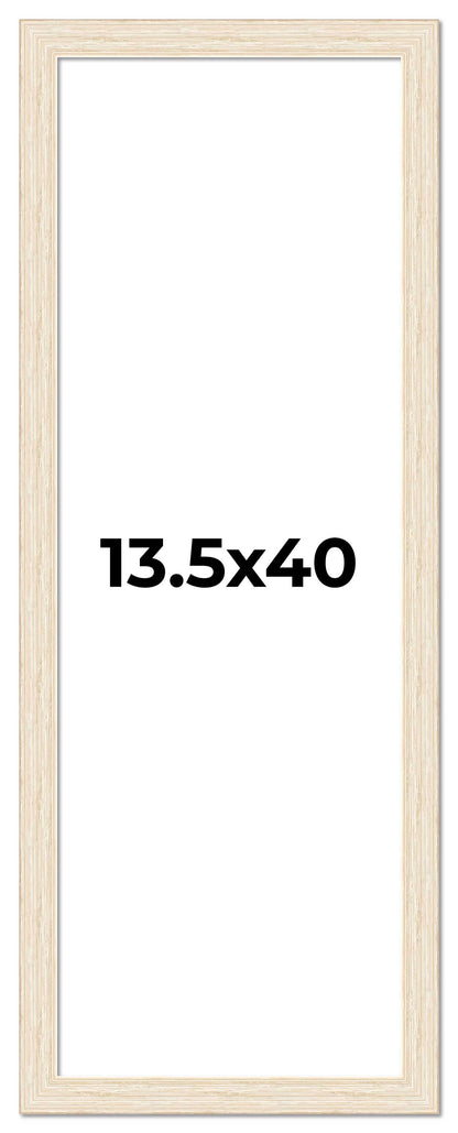 Barnwood White distressed wood picture frame