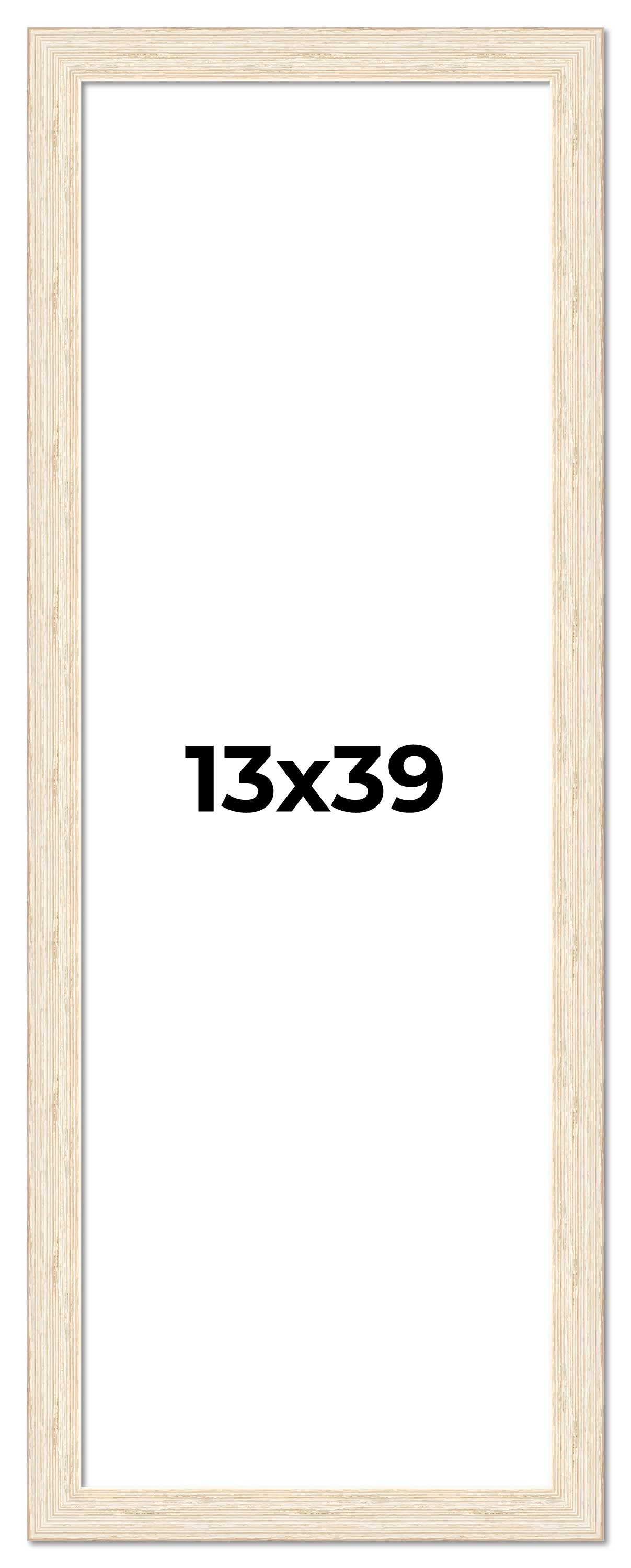 Barnwood White distressed wood picture frame, view 2