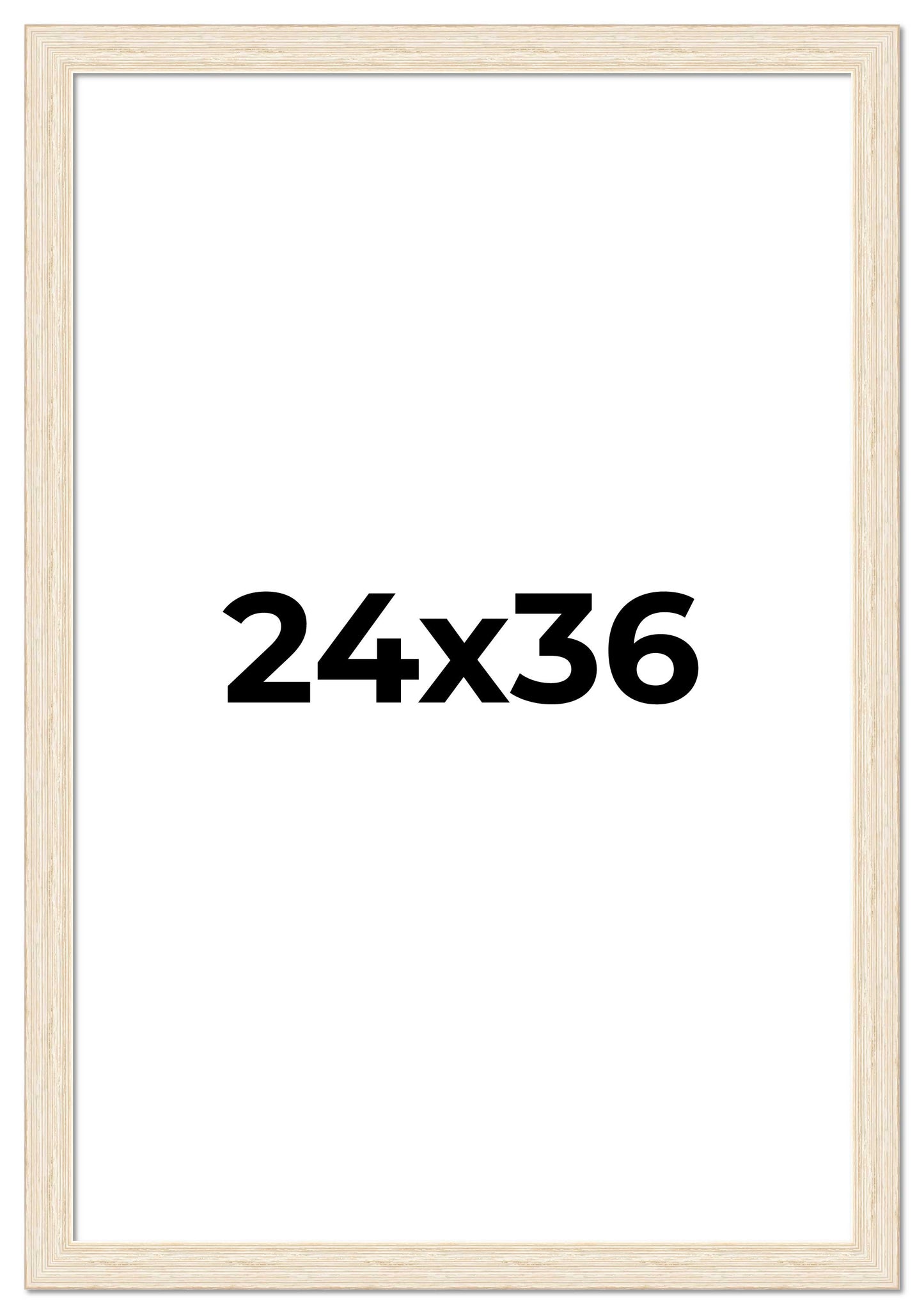 Barnwood White distressed wood picture frame, view 7