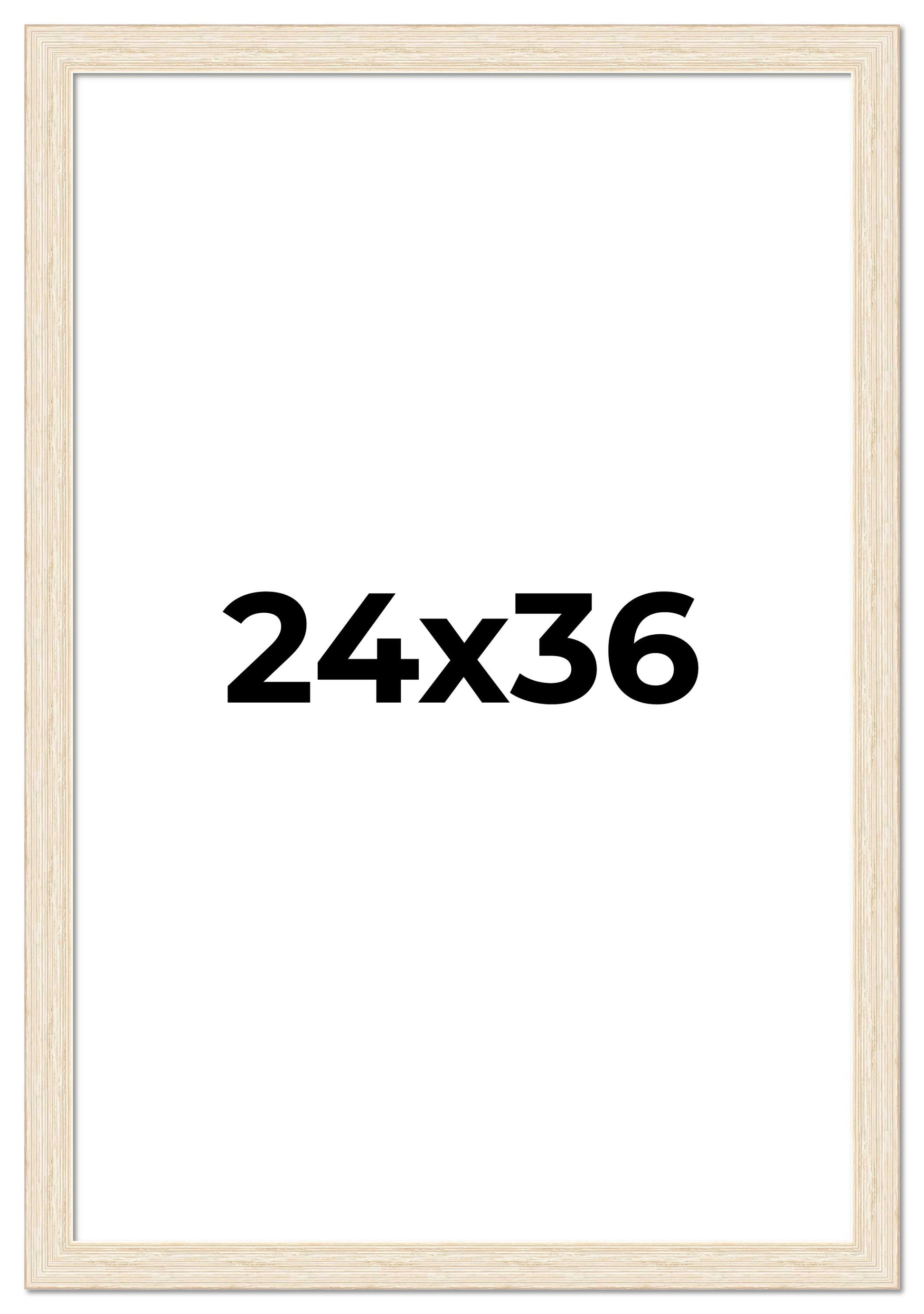 Barnwood White distressed wood picture frame, view 7