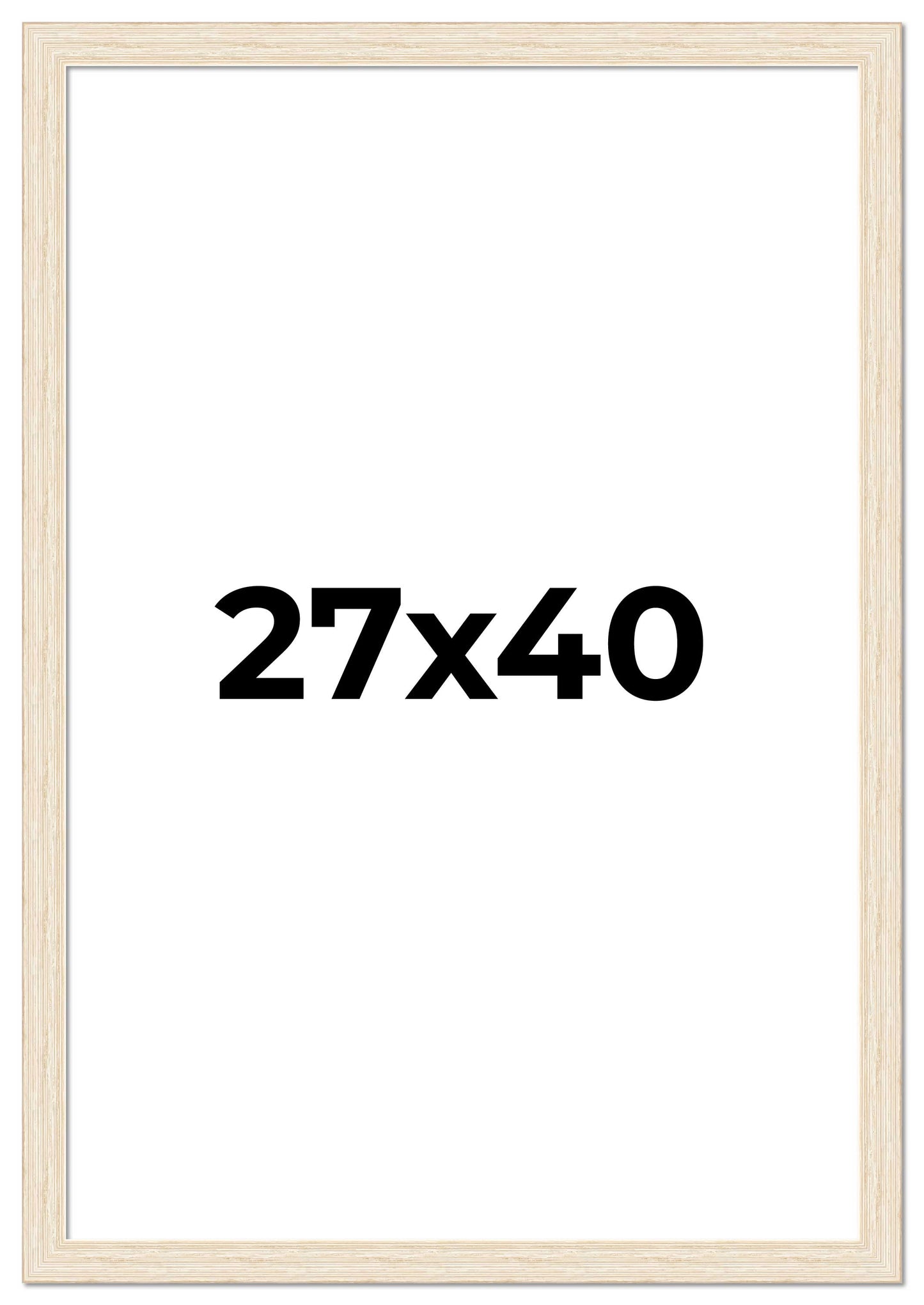 Barnwood White distressed wood picture frame, view 6