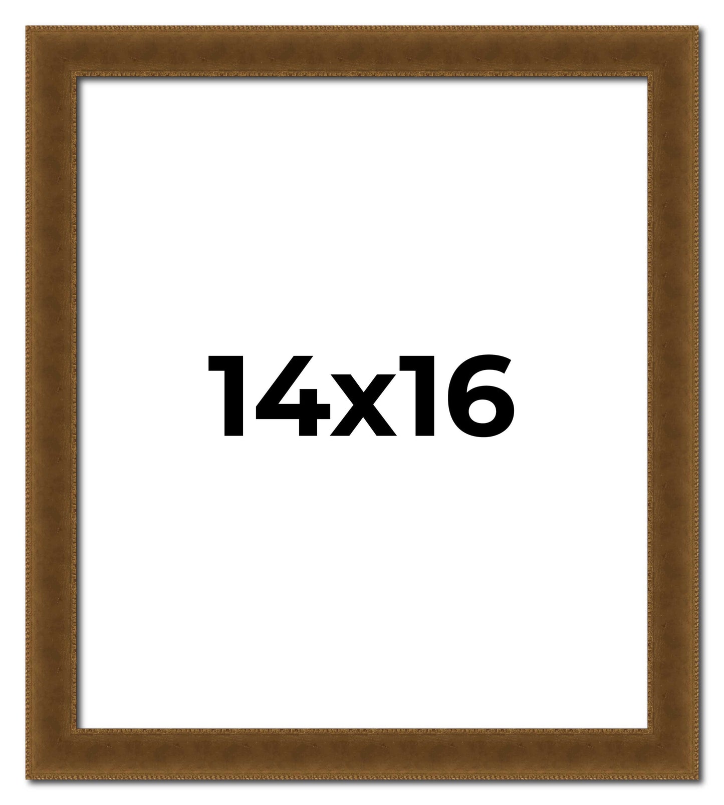 Distressed/Aged Antique Gold Movie Poster Frame (Style 1)