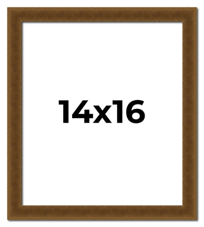 Distressed/Aged Antique Gold Movie Poster Frame (Style 1)