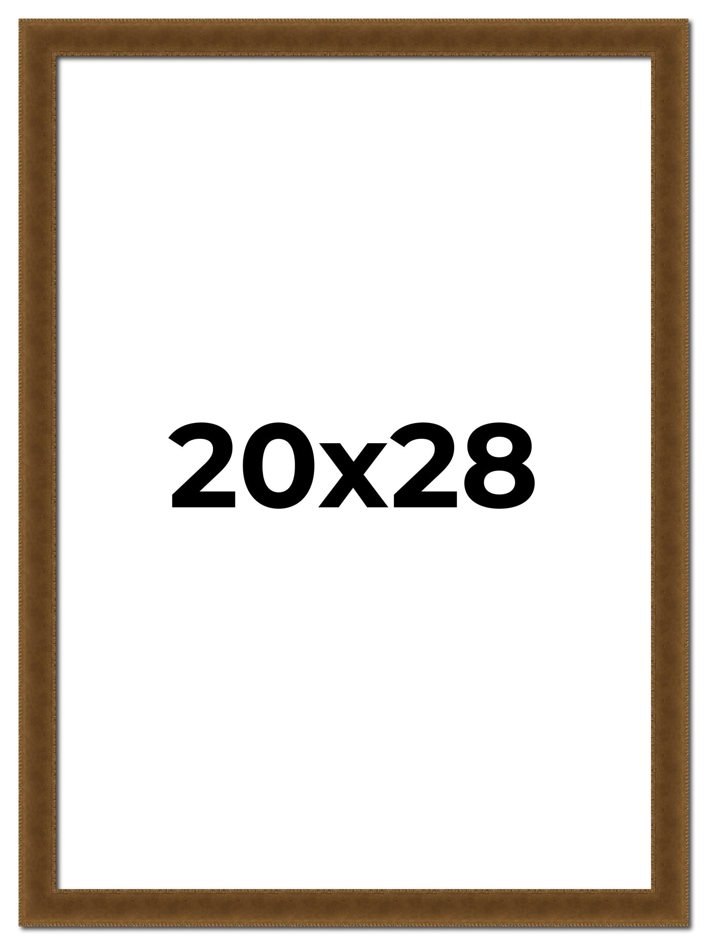 Distressed/Aged Antique Gold Movie Poster Frame (Style 1)