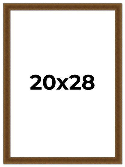 Distressed/Aged Antique Gold Movie Poster Frame (Style 1)