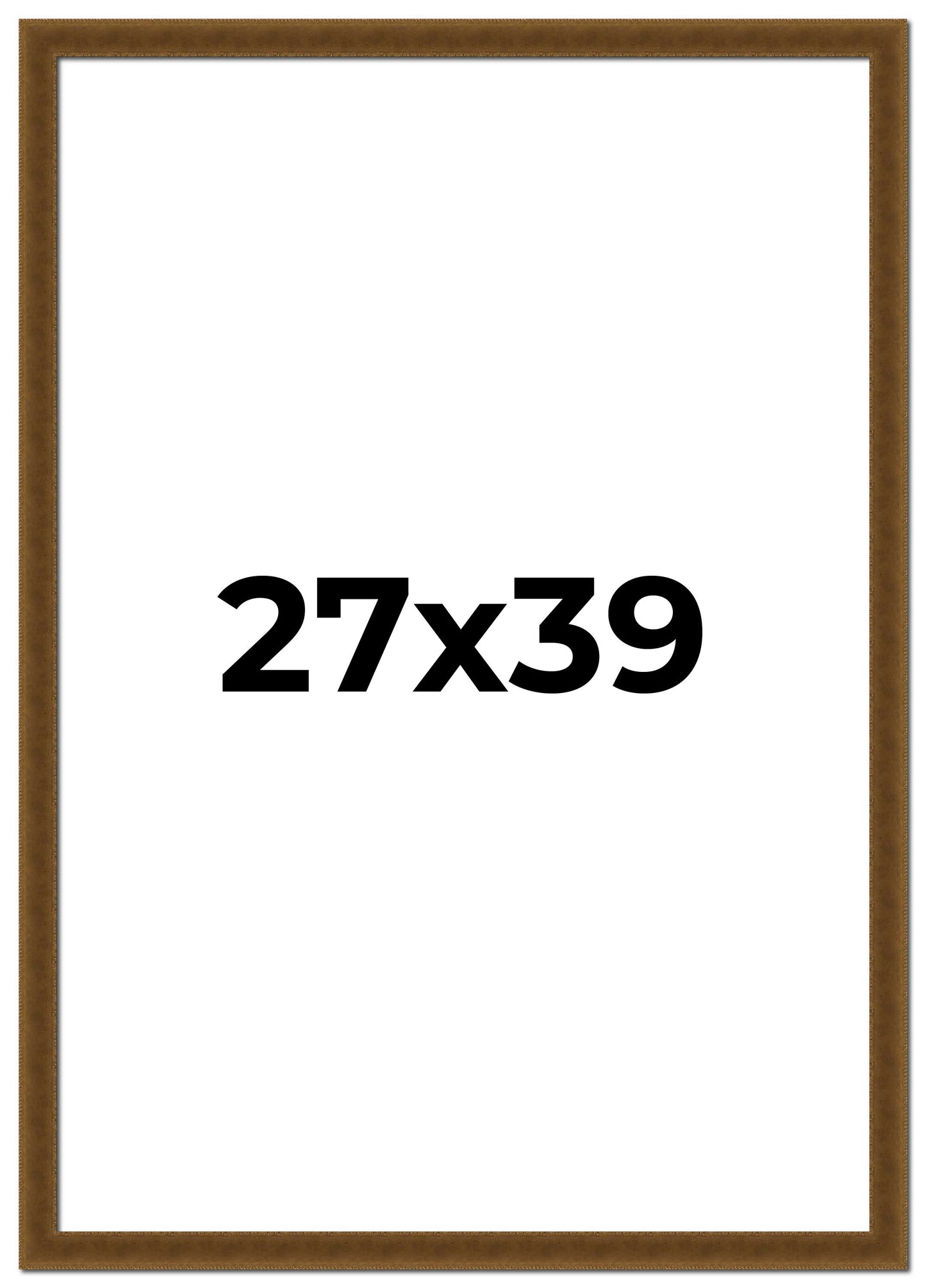 Distressed/Aged Antique Gold Movie Poster Frame (Style 1)