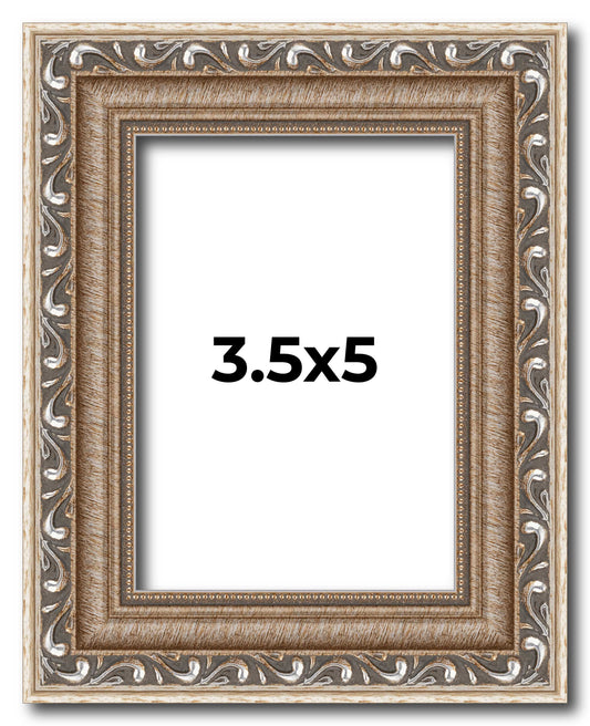 Traditional Antique Silver Movie Poster Frame (Style 18)