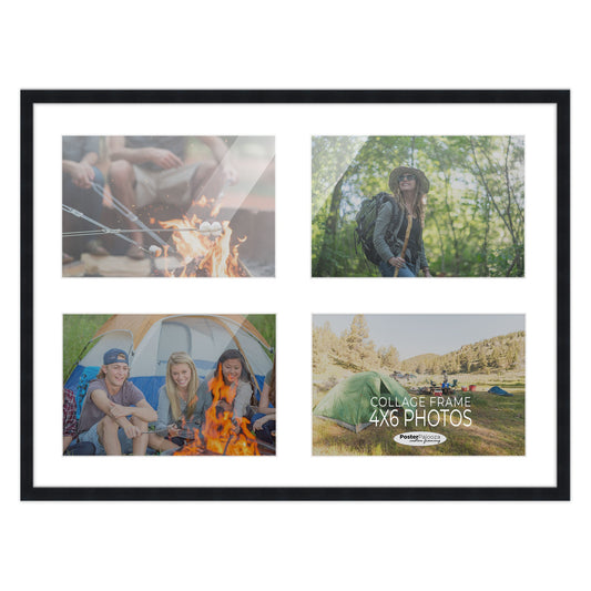 Black Finish Collage Frame