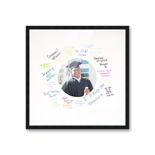 Black Autograph & Signature Frame
