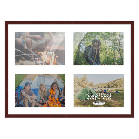 Brown Finish Collage Frame