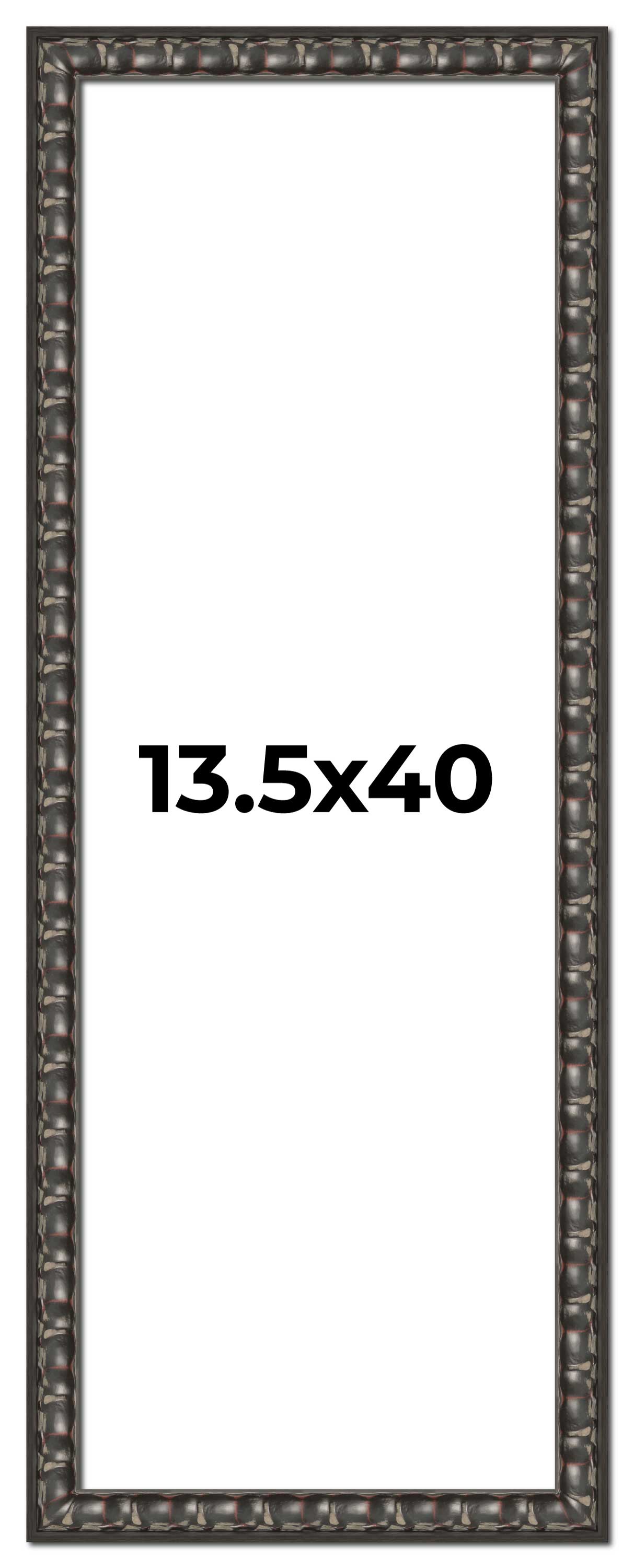 Distressed/Aged Black Movie Poster Frame (Style 8)