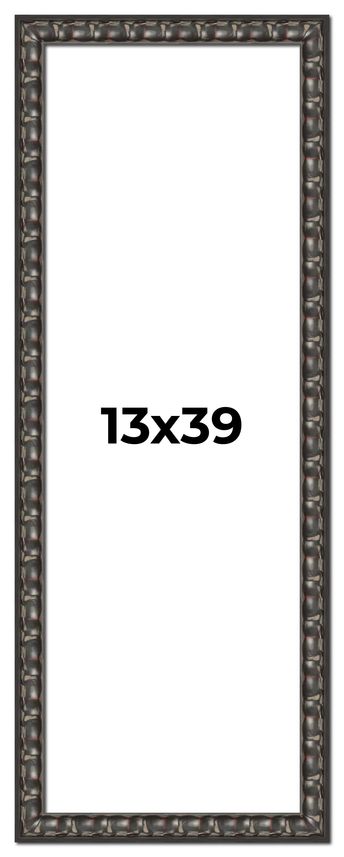 Distressed/Aged Black Movie Poster Frame (Style 8)