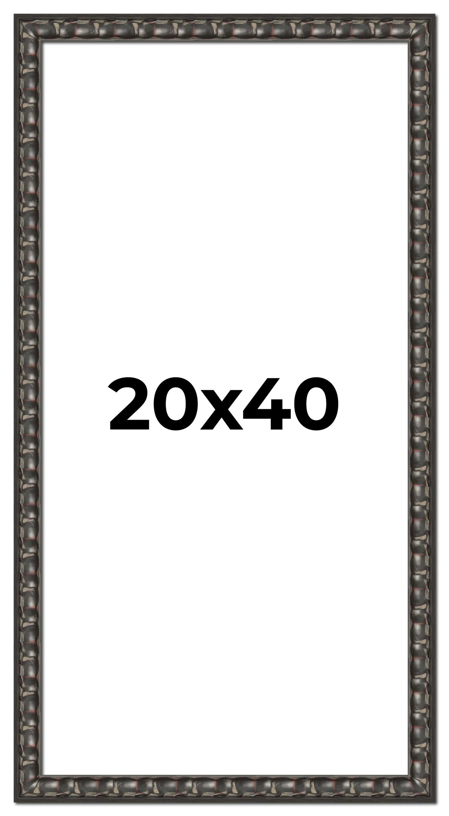 Distressed/Aged Black Movie Poster Frame (Style 8)