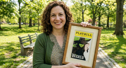Two Playbill and Ticket Shadowbox Frame (Style 4)