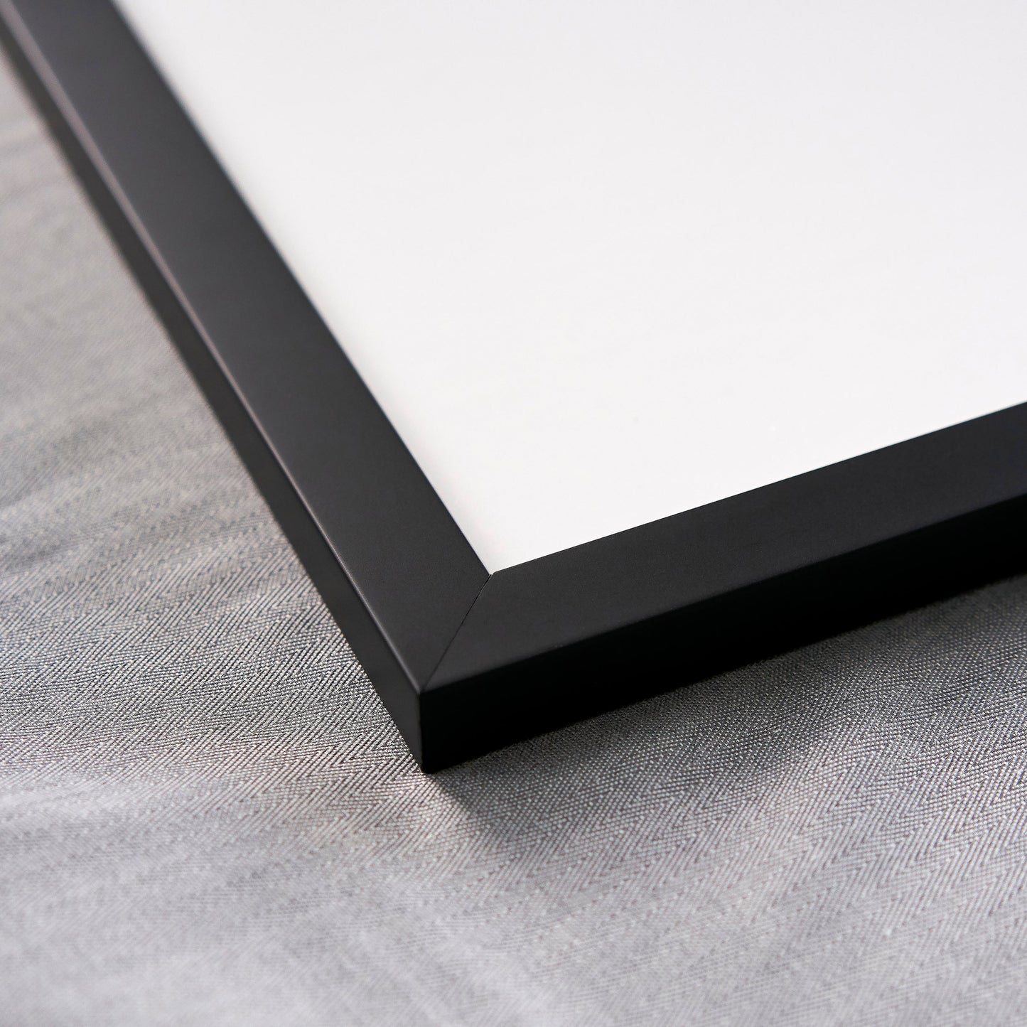 Black Frame with Black Mat