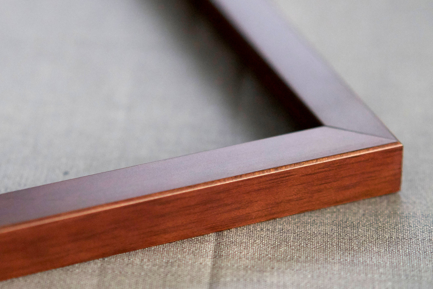 Brown Frame with White Mat