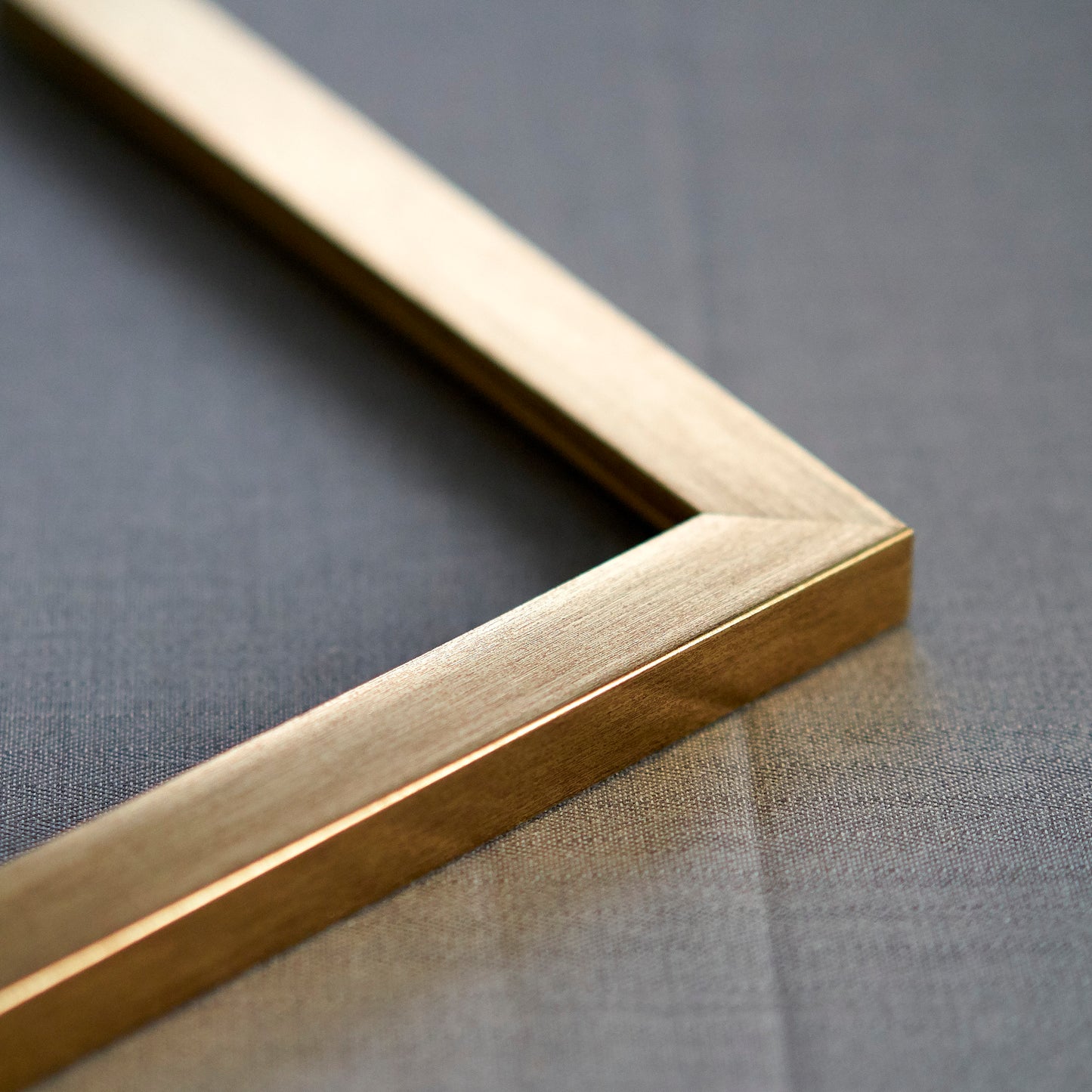 Bronze Frame With White Mat for Jigsaw Puzzles