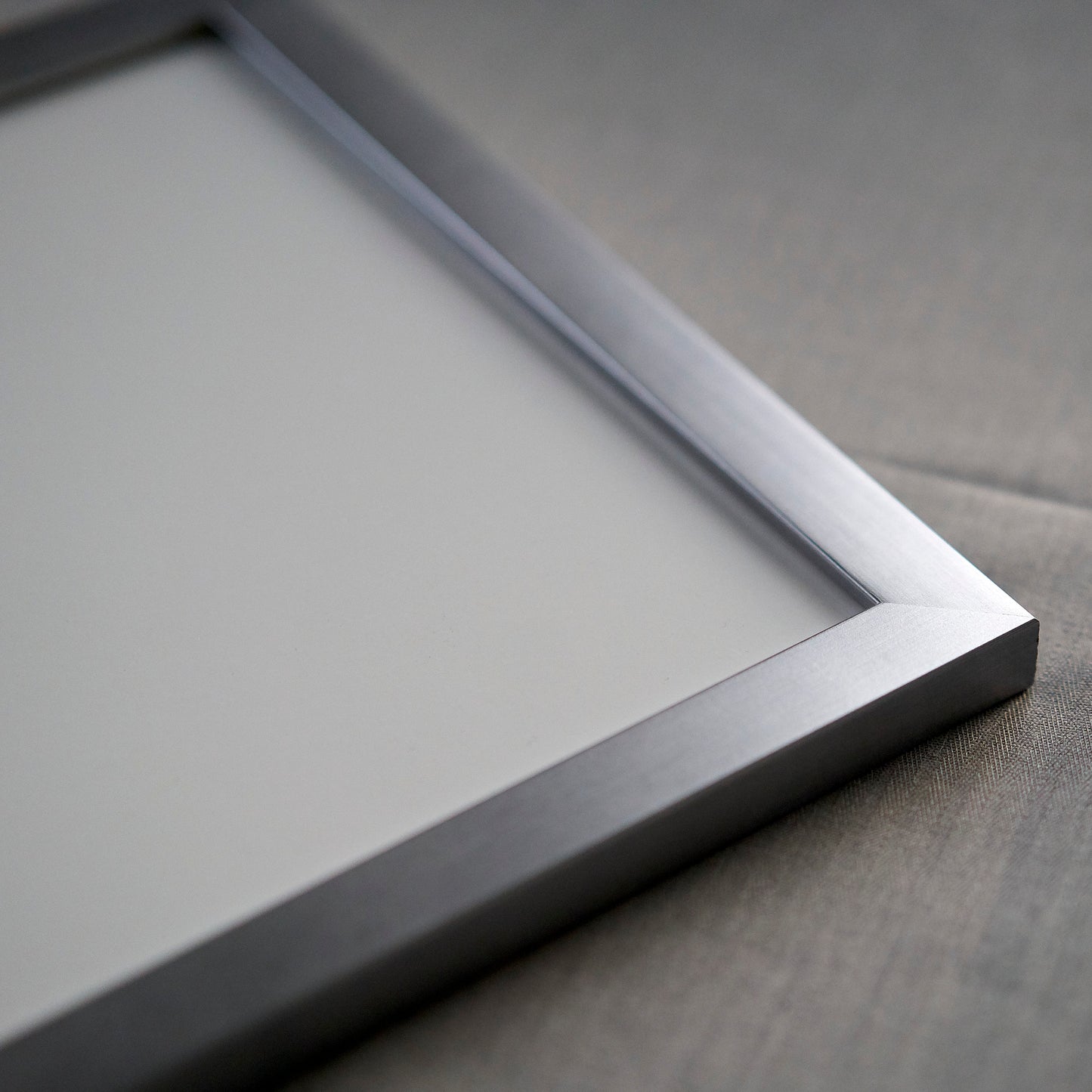 Silver Frame with Black Mat