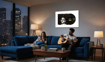 Wood Album Cover Vinyl Record Frame (Style 5)