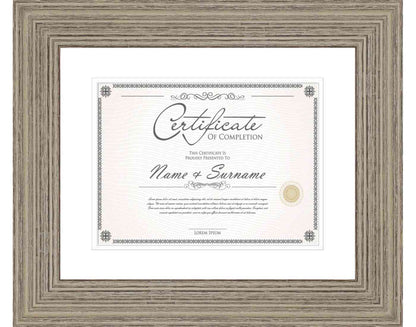 Other Wood Tones Frame for Certificates & Diplomas