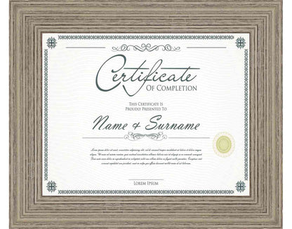 Other Wood Tones Frame for Certificates & Diplomas