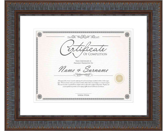 Bronze Frame for Certificates & Diplomas