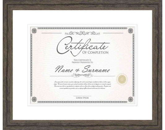 Other Wood Tones Frame for Certificates & Diplomas