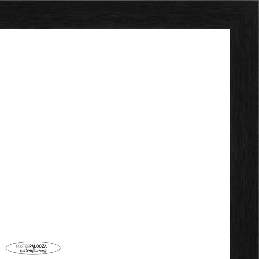 Charcoal Shadow Box Frame With Black Acid-Free Suede Backing