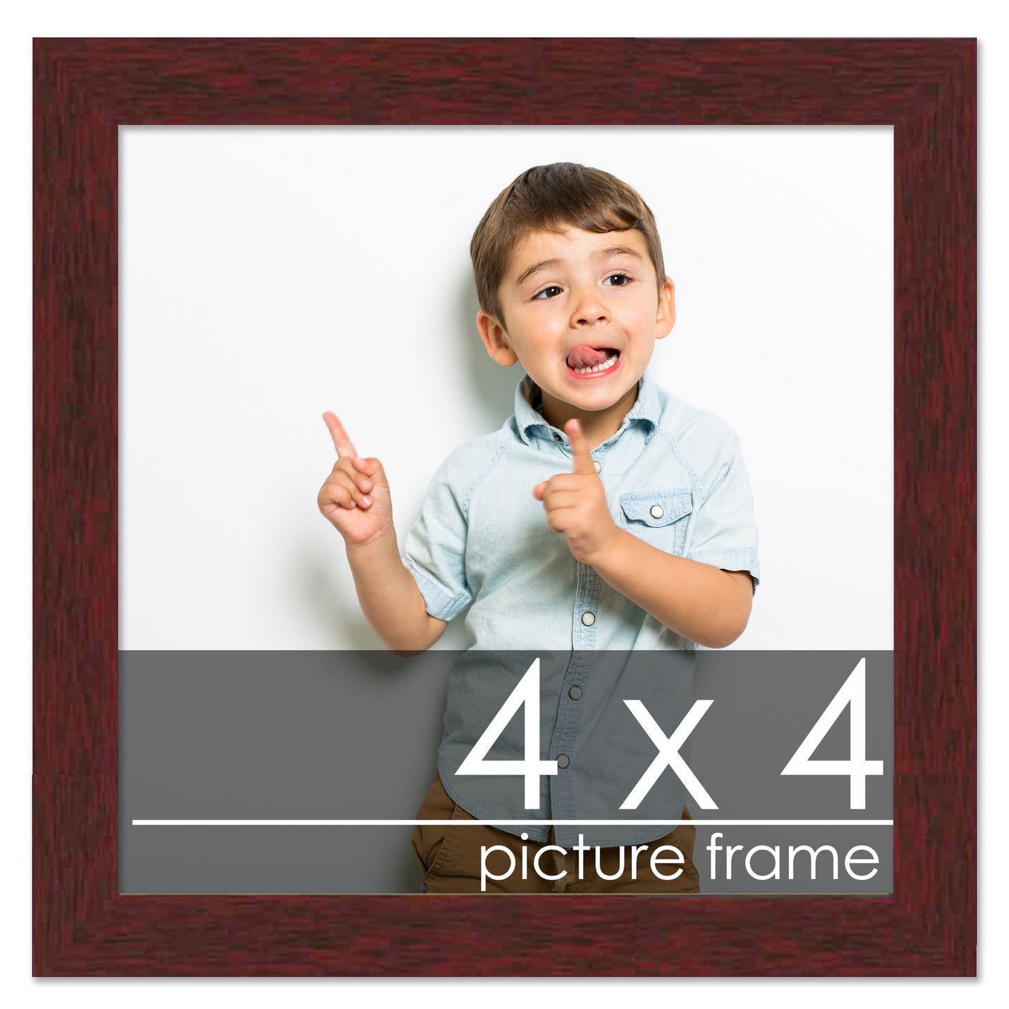 Traditional Mahogany Wood Picture Frame