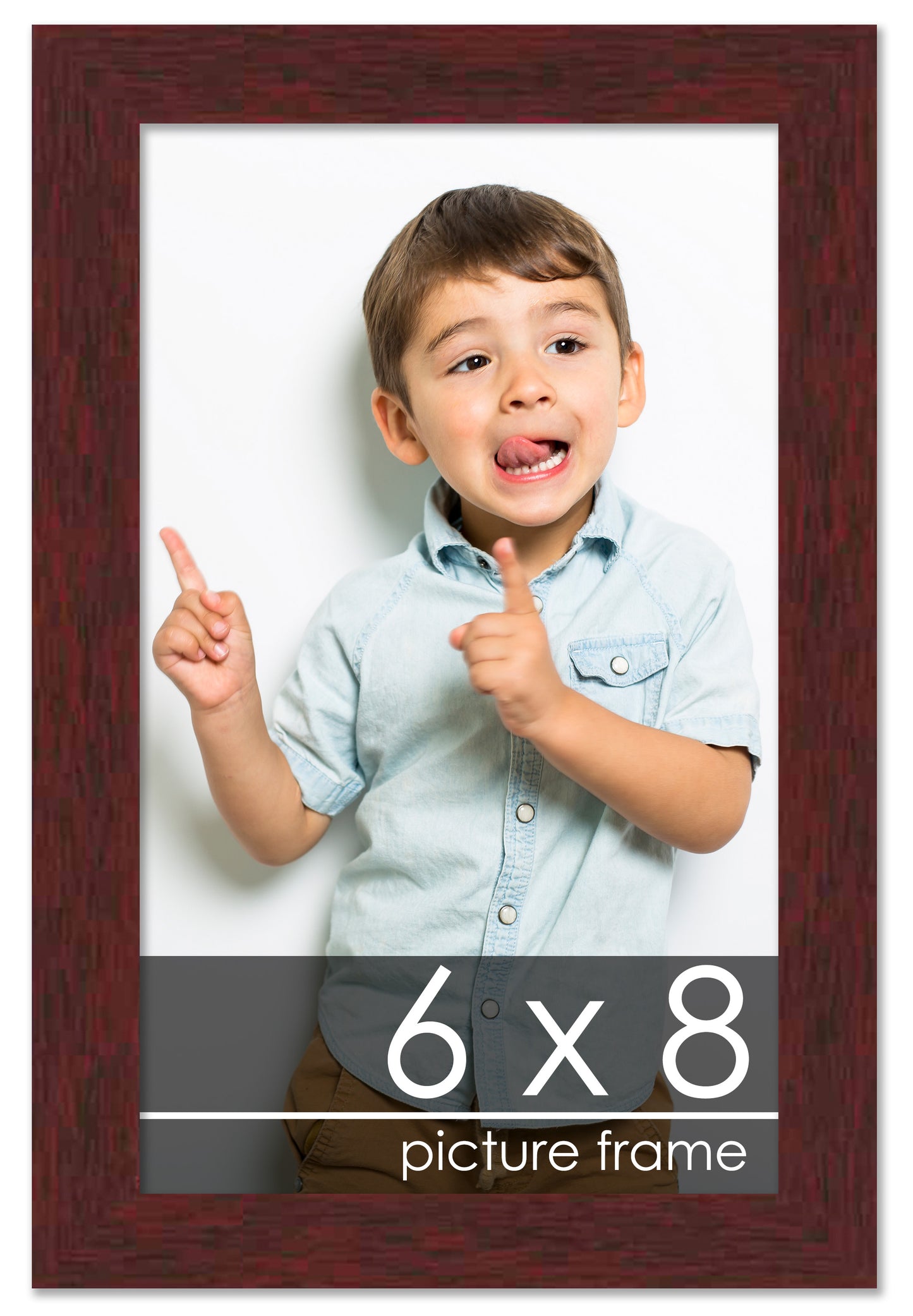 Traditional Mahogany Wood Picture Frame