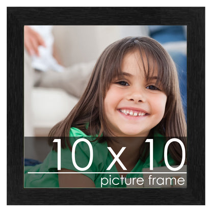 Traditional Black Wood Picture Frame