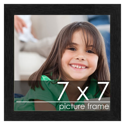 Traditional Black Wood Picture Frame