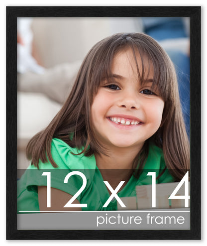 Traditional Black Wood Picture Frame