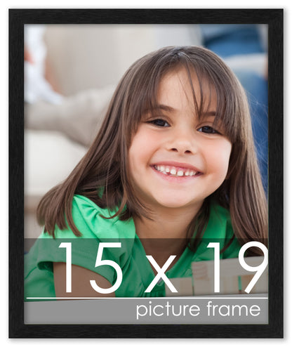 Traditional Black Wood Picture Frame