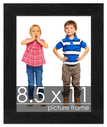 Traditional Black Wood Picture Frame