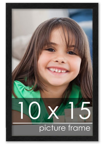 Traditional Black Wood Picture Frame