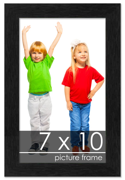 Traditional Black Wood Picture Frame