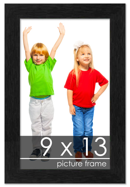 Traditional Black Wood Picture Frame