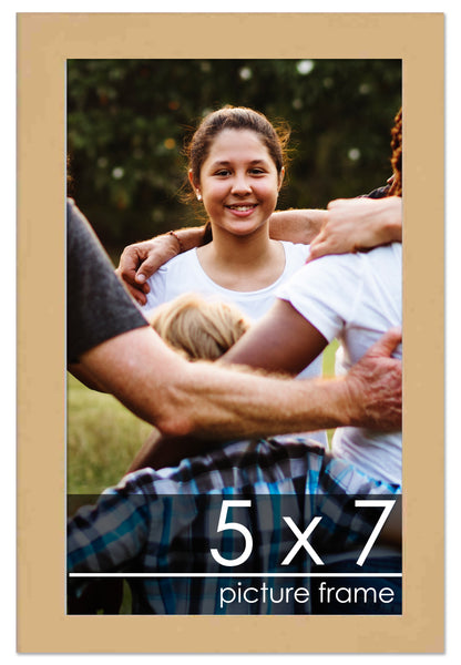 Traditional Natural Wood Picture Frame