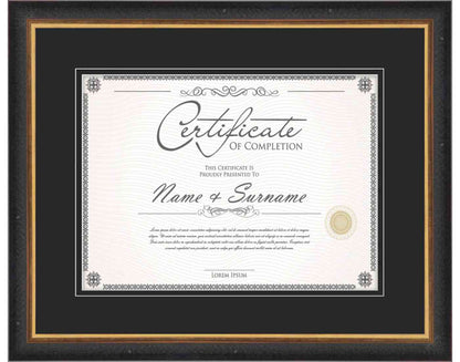 Color Frame for Certificates & Diplomas